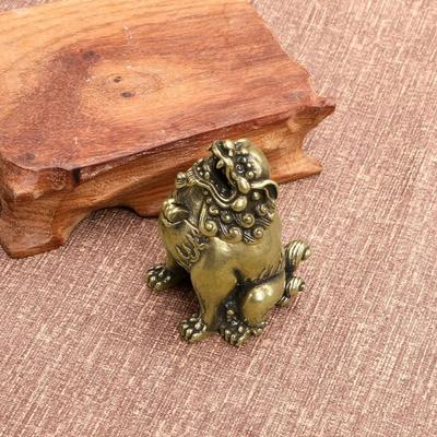 Criativo Com Capa Figuras De Besta Mítica Mini Animal Antigo Leão Bandeja De Incenso Artesanal Animal Incenso Porta-Incenso Escritório