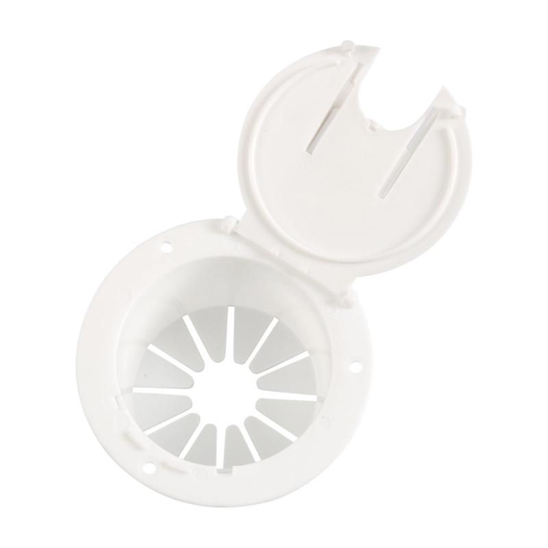 Circular Motorhome Electrical Wire Hatches Waterproof Electrical Wire Hatches Cable Entry Plate for Outdoor Vehicle Wiring