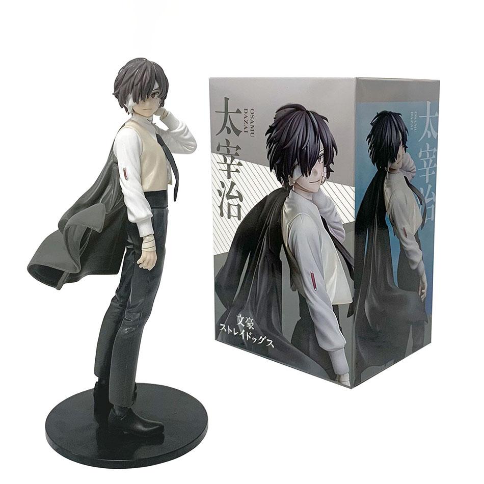 Bungo Stray Dogs 7-22cm Dazai Osamu Noodles Press Figure Japanese Cartoon Figurines Collection Cute Toys