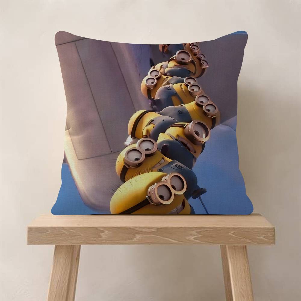 Classic Movie MMinion Yellow Banana Cushion Cover Decorative Pillow Sofa Home Decor Case Pillow Cases