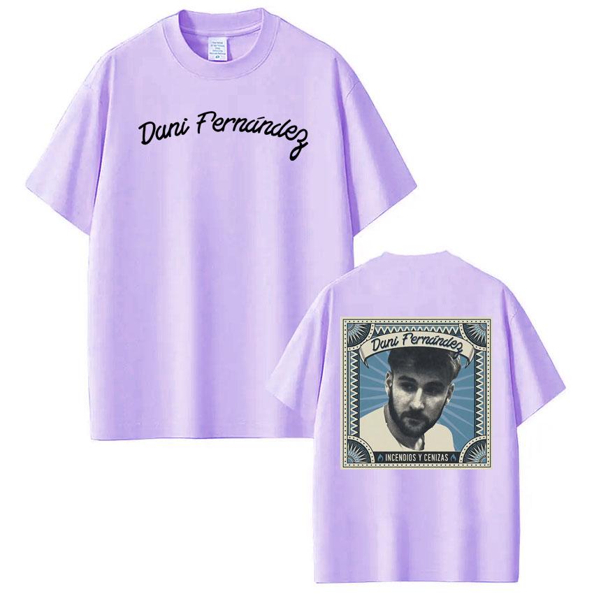 

Rapper Dani Fernandez Vintage Graphic Tshirts Men Women Hiphop Tshirts Summer Cotton Harajuku Oversized Streetwear Tshirts 3XL