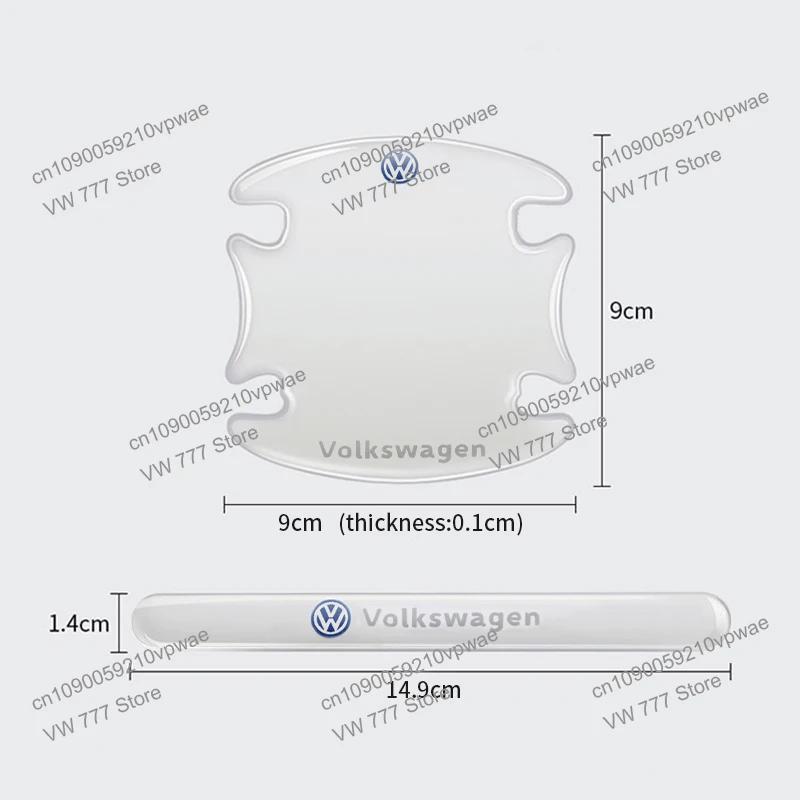 VW GTI GOLF 2026 Hot For VW VOLKSWAGEN 4/8Pcs For Volkswagen Golf Polo Touran Jetta Passat Tiguan Car Door Bowl Anti-collision P