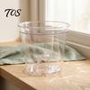 High Transparency Pet Material Planter Clear Orchid Pot with Drainage Holes, Plastic Phalaenopsis Planter, Root Large Size Nursery Pots for