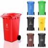 240L Commercial Plastic Recycling Waste Bin with Lid