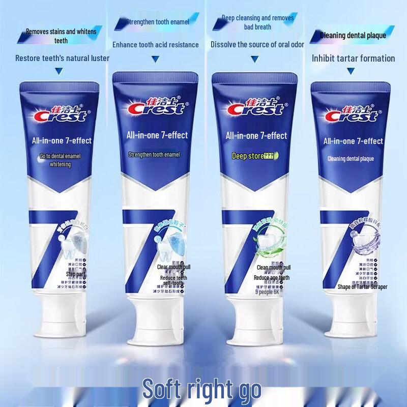 Crest All-in-One 7 Effects Whitening Toothpaste