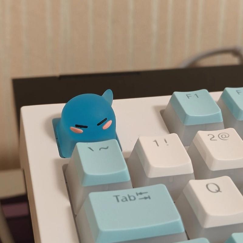 ESC Keycap Transparently Base Lovely Shaped Resin Keycap, Enhances Typing Experience For Gamers And Office Workers