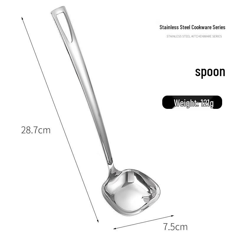 

ZISIZ 304 Stainless Steel Hot Pot Ladle Set