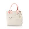 Used DIVIDE IT MINI 2WAY Handbag WB02068BX44671833S Leather White NEW Women