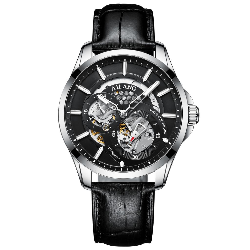 AILANG Hohle mechanische Uhr Herrenuhr Neue vollautomatische Trend-Herrenuhr