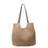Straw Tote Bag Women's New Mother and Child Bag Casual Shoulder Large Bag Woven Commuter Large Capacity Armpit Bag