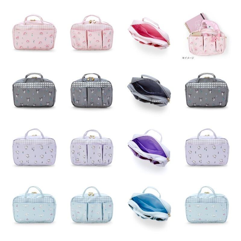 Women's Multi-functional Cosmetic Bag-kuromi Cinnamon Dog Hello Kitty Melody