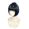 Cosplay In with Cool Short Includes 3 Bonus a Dedicated and a Memo Heat-resistant Wig, "Second Castle," Black, Hair. Items Net, Hairpins, Pad.