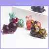 Figura de Conejo de Cristal Regalo Para Decoración de Hogar y Oficina Con Material de Piedra Preciosa Natural