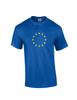 EU European Union Yellow Logo T-Shirt Cool FLAG EURO Royal Blue Cotton Tee Shirt