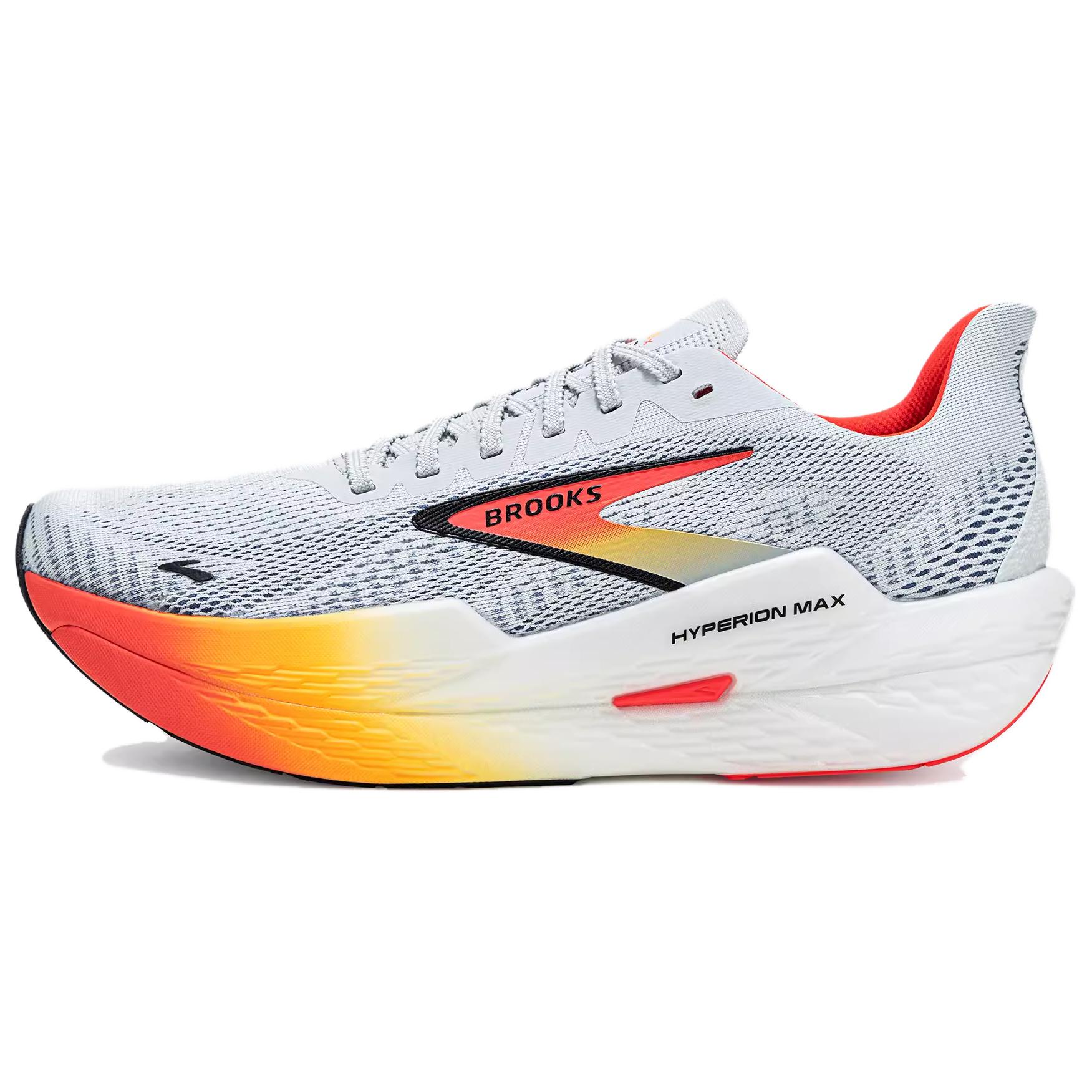 Brooks Hyperion Max 2 Illusion Coral Herren Sneaker Grau Schwarz 110434-1D-443 43