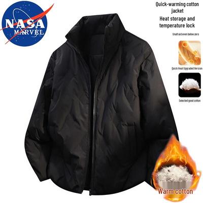 NASA MARVEL Men's Thickened Padded Winter Jacket