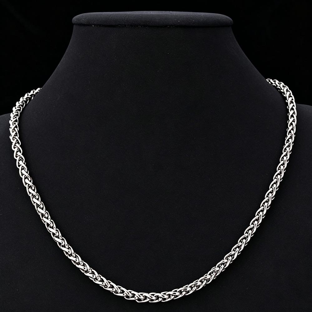 Trinket Accessories, Flower Basket Chain Accessories, Men's Keel Chain Simple Hip Hop Accessories Pendant Necklace Accessories