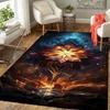1pc Sacred Dimensions Print, Design Indoor Area Rug - Soft, Anti-Slip, and Durable Gaming Room Decor for Bedroom, Living Room