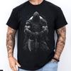 Medieval Executioner Shirt: Gothic Dark Warrior Tee | Hooded Axe Unisex T-Shirt