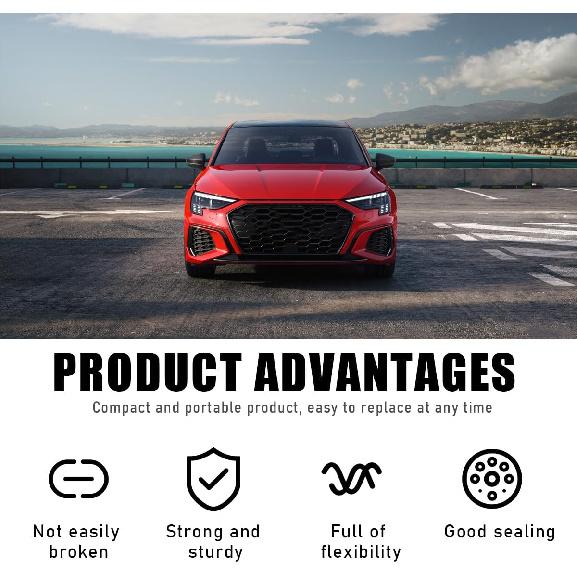 povtii 8PCS Brake Bleed Nipple Cap, 8mm Rubber Car Brake Bleeder Screw Grease Dust Cover, Vehicle Brake Bleeder Nipple Cap Replacement for Motorcycle
