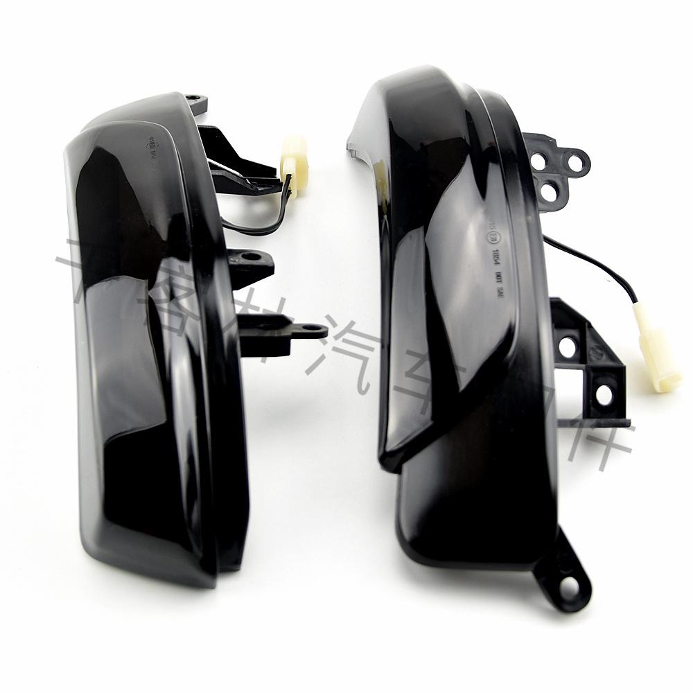 Toyota Prius Reiz WISH Crown Avalon Schwarz Sequentiell Fließend Rückspiegel Blinker