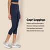 Amazon Essentials Capri Leggings with Super Perfect for and the Size L Women's High-Waisted Pockets, Moisture-Wicking Fabric, Breathable, Cool, Soft,