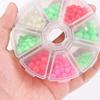 Luminescent Silicones Fishing Line Beads Beads Rubber Hose Fishing Balance Beads for Lake Rivers and Ocean