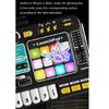 Interactive DJ Mixer Set Music Instrument Toy For Toddler Phone Connectivity 12 Sound Effects Musical Education Toy