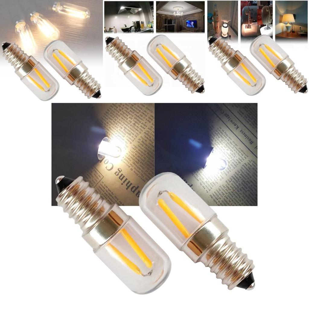 High Quality Led Bulb E12 E14 B15d T18s Ceramic Filament Warm White 1.5w 220v Ideal For Refrigerators