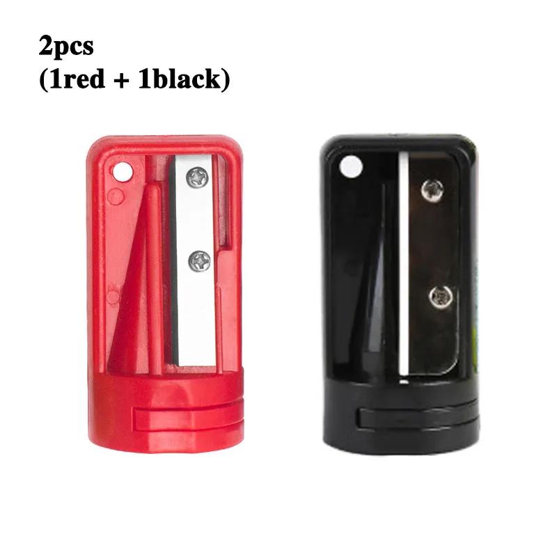 2/4 Pcs Woodwork Carpenter Pencil Sharpener Cutter Shaver Narrow Sharpening Tool For Woodworking Hand Tools Pencil Sharpener