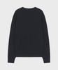 NOIRER Silky Round Neck Knit (Navy)