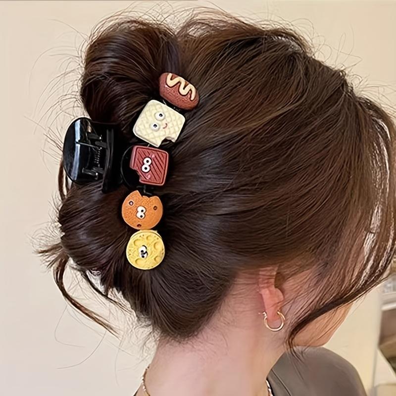 Cute Cartoon Claw Clip Character Hair Accessories Hair Grip Fashion Hair Clamp Suitable for All Hair Types Daily Wear Party Use