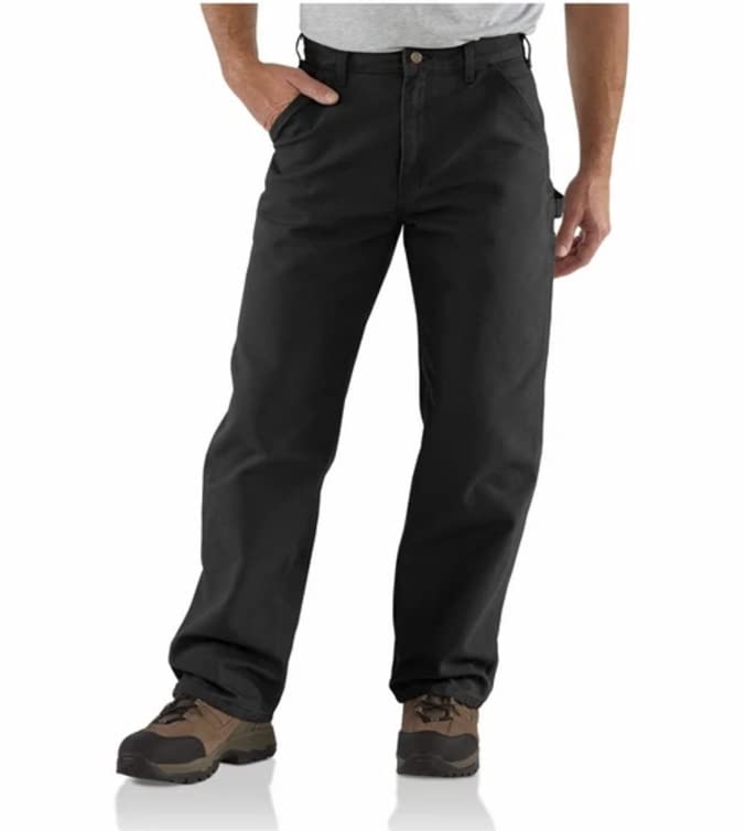 Carhartt Washed Duck Work Pants B11 BLACK X (W32 L30)