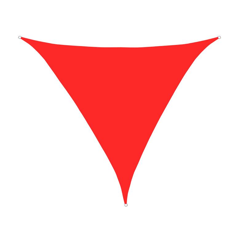 3x3x3m Wasserdichtes UV-Beständiges Dreieckiges Sonnensegel für Garten, Pool oder Innenhof