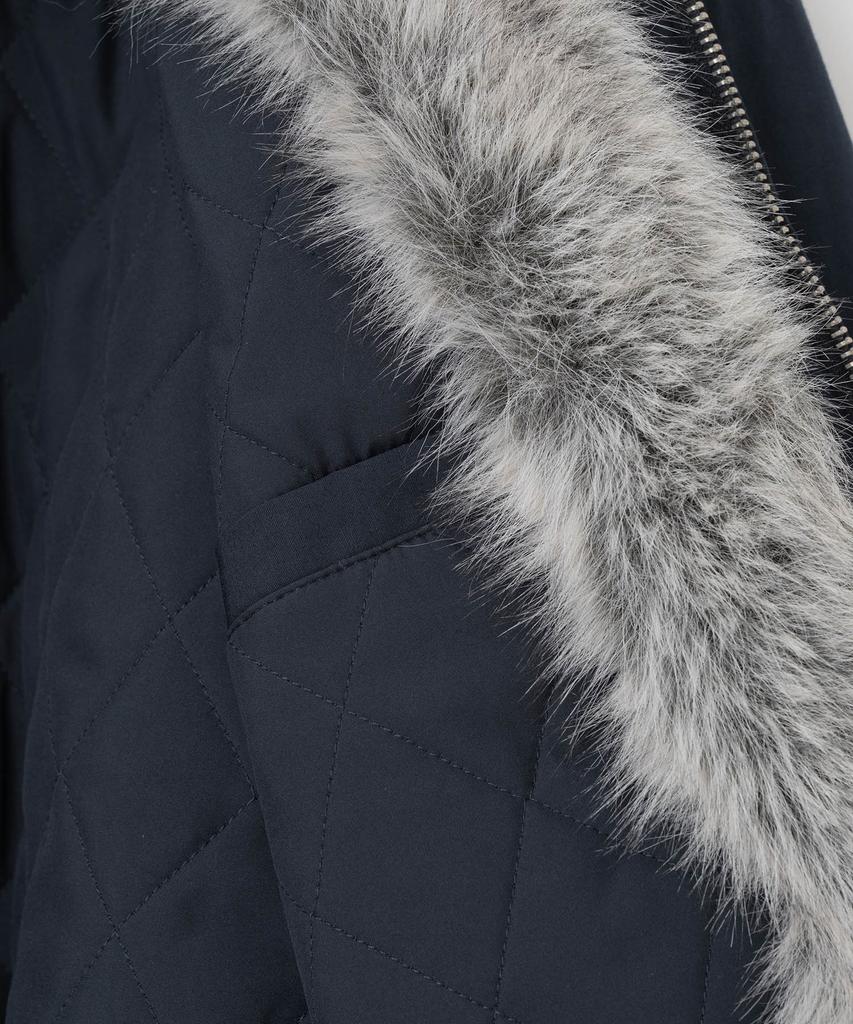 MILLO ARCHIVE Arctic Fur Harrington Jacket [Navy]
