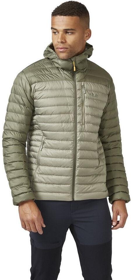 Куртка Rab Microlight Alpine Down Jacket Men light khaki/stone