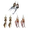 Boho Vintage Stil Ohrringe Sommer Traumfänger Mode Temperament Quaste