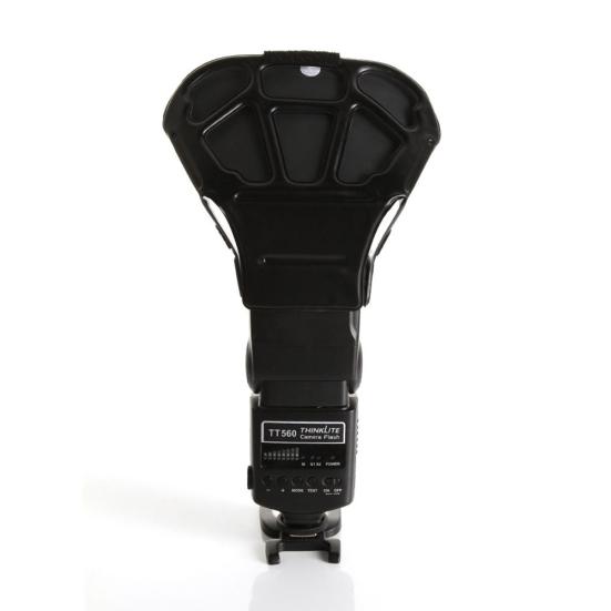 Universal Speedlight Flash Diffuser with 3 Light Bounce Colors Reflector Cards