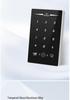 QR Code & ID Card Access Control Reader with Password & Wiegand 26/34 Compatibility