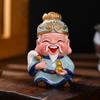 Eight Directions Wealth God Car Ornament - Resin Home Decor for Housewarming and Living Room