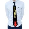 Rainbow Flashing Glow Rave Party Necktie Narrow Hip-hop Luminous Cravat LED Light Tie  Livehouse