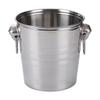 Ice Bucket Stainless Steel Bin for Cocktail Parties Chilling Beer Bottle