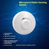 High Frequency Radars Sensors Switching 220-240V Ceiling Installation 1200W Capacity Motion Activated Lighting Control