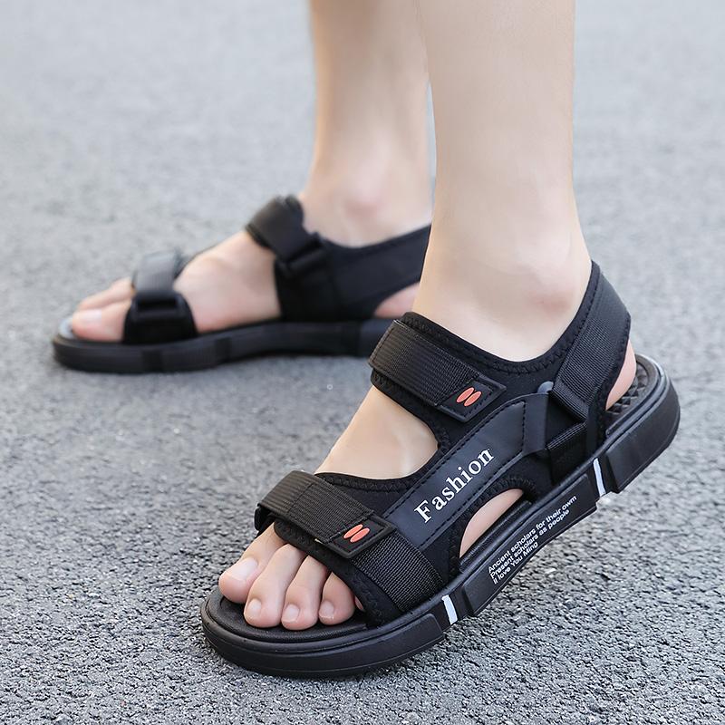 Summer Men's Anti-slip Wear-resistant Outdoor Leisure Sandals Breathable Quick-dry Beach Shoes Casual Vacation Shoes