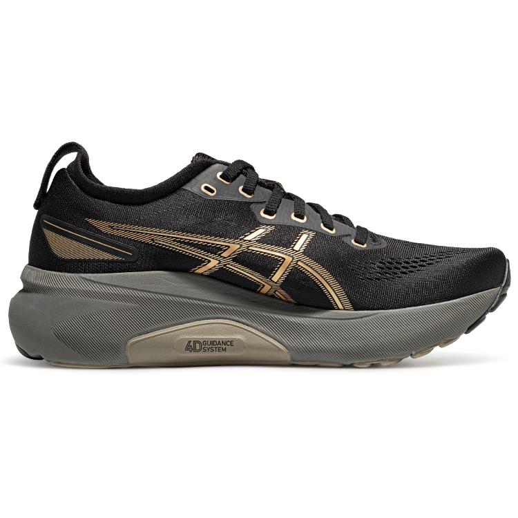 Asics Gel-Kayano 31 Comfortable Versatile Durable Low-Top Running Shoes Men sneaker Black Yellow 1011B995-002