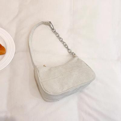 Sacs Bandoulière pour Filles Femmes Sacs à Main Sacs à Main à Poignée Supérieure Couleur Unie Sacs à Main Designer Rétro Mode Velours Côtelé