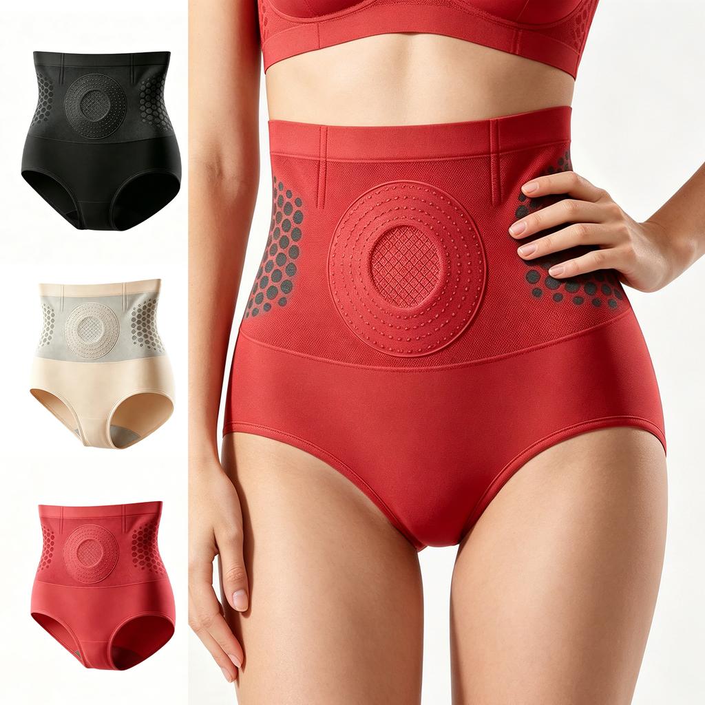 3pc High Waist Shaping Shorts Waist Trainer Tummy Control Body Shaper Compression Slimming Underwear for Women Seamless Fit