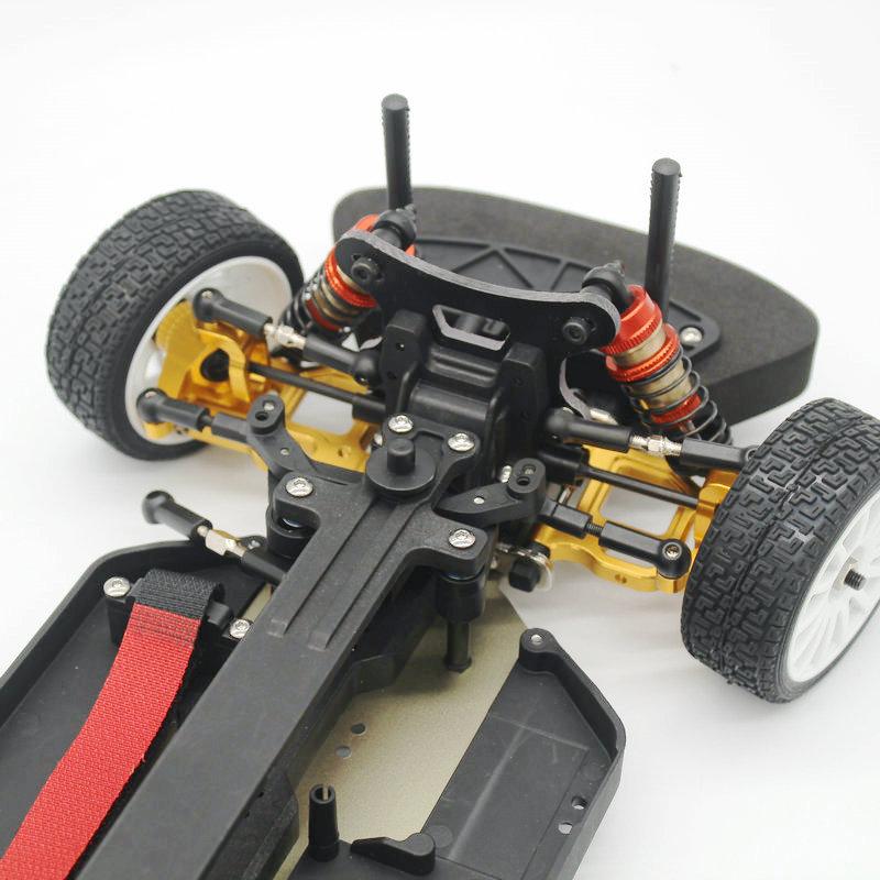 LC RACING PTG-2 Ptg-2r 1/10 RC Car PTG-2R Tension Metal PO Fitting Swing Arm Steering Cup C Seat Rear Wheel Seat
