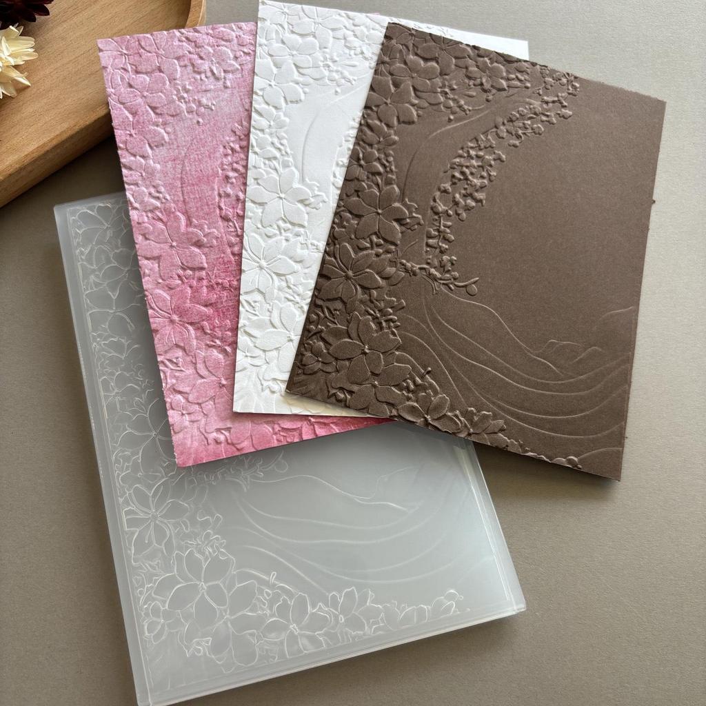 3D Embossed Butterfly Texture Mold for DIY Journal Crafting
