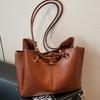 Large-capacity Bag, Commuter Bag, Niche and Simple Tote Bag, Retro Shoulder Bag, Underarm Bag